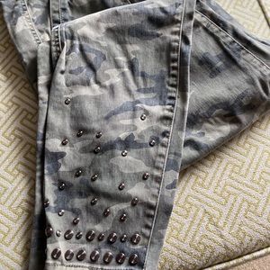 Lane Bryant camo ankle pants